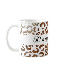 50 e Fabuloso Impressão Cheetah