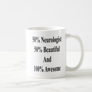 Caneca De Café 50 neurologista 50 bonito e 100 impressionantes