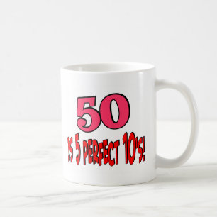 Caneca De Café 50 são 5 10s perfeitos (o ROSA)