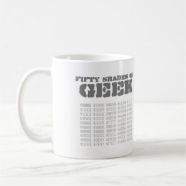 Caneca De Café 50 tons de Geek