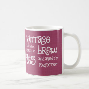 Caneca De Café 50th Fermentação 1965 do vintage do aniversário