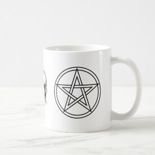 Caneca De Café 512px-Pentacle_3_svg, 512px-Pentacle_3_svg, skulla
