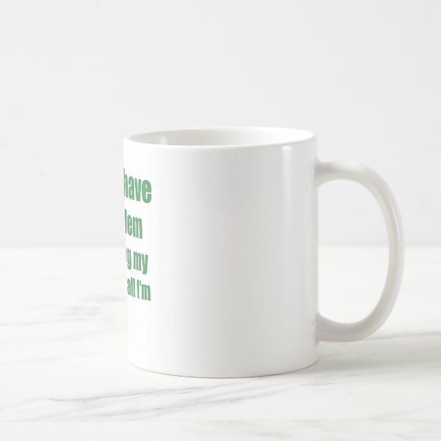 Caneca De Café 51 admita minha idade (Direita)