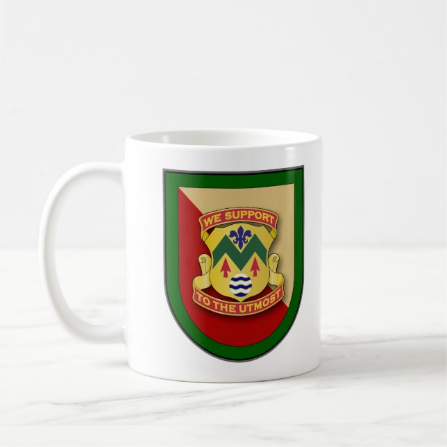 Caneca De Café 528th Brigada da sustentação - operações especiais (Esquerda)