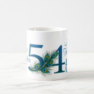 Caneca De Café # 54 - 54th aniversário de casamento ou 54th