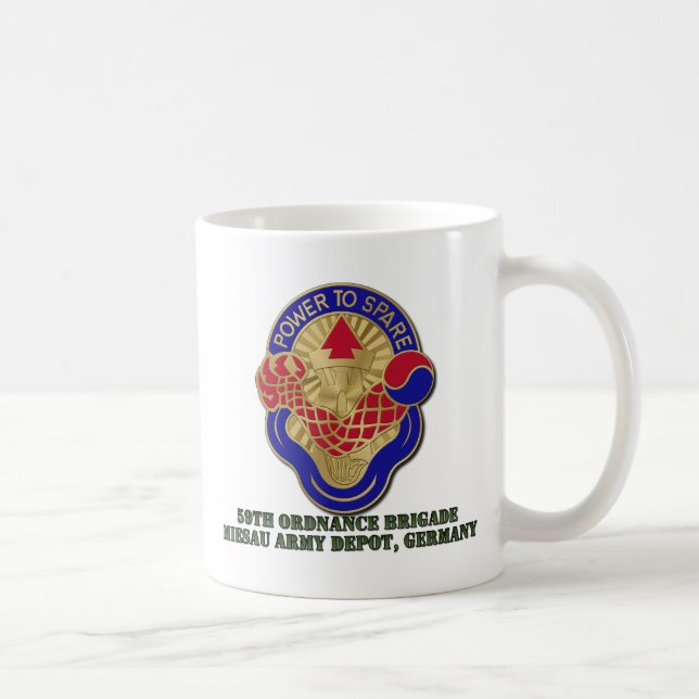 Caneca De Café 59ª Brigada Ordnance (Direita)