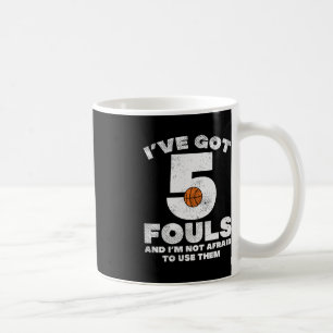 Caneca De Café 5 Fouts Não Tem Medo De Jogador De Bolas De Basque