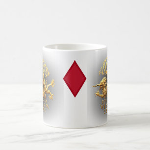 Caneca De Café 5 Infantry e Vietnam Service Dragon