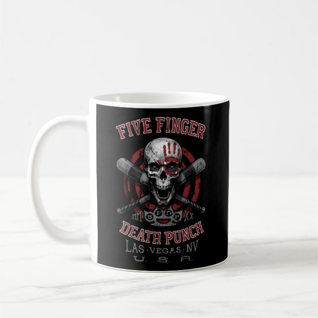 Caneca De Café 5Fdp Baseball Skull (Esquerda)