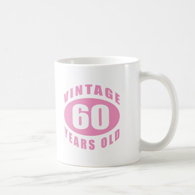 Caneca De Café 60º aniversário dá presentes para ela (Direita)
