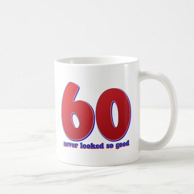 Caneca De Café 60 anos (Direita)