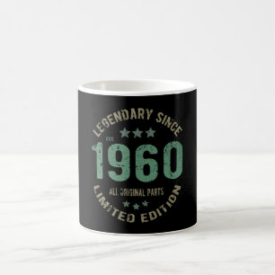 Caneca De Café 61 anos de idade de lenda de domingo 61 de anivers
