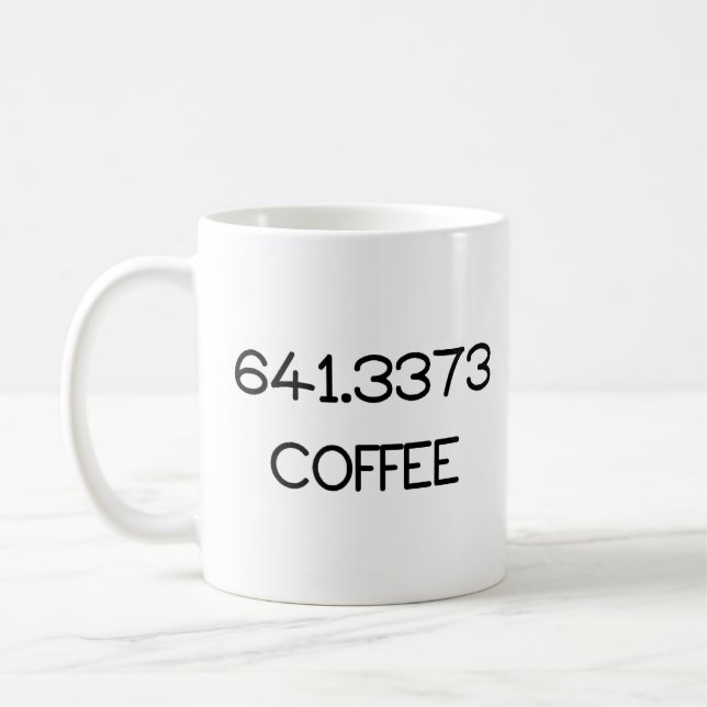 Caneca De Café 641.3373 Café (Esquerda)