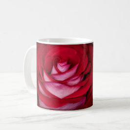 Caneca De Café 6621-Vermelho, Branco e Rosa Rosa Rosa