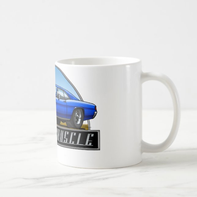 Caneca De Café 66_Chevelle_Blue (Direita)