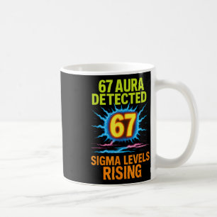 Caneca De Café 67 Aura Detectada Níveis Sigma em Ascensão Seis Se