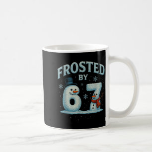Caneca De Café 67 Boneco de Neve de Natal 6 7 Meme de Internet Xm