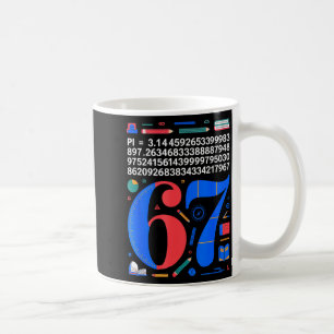 Caneca De Café 67 Dias De Escola Professor Menino 67 Matemática P