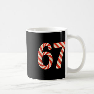 Caneca De Café 67 Doces de Natal 6 7 Meme Feriado Geração Alpha G