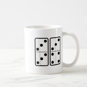 Caneca De Café 67 Dominó Seis Sete Peças Meme Gamer Retrô Vintage