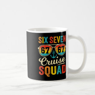 Caneca De Café 67 Equipe de Cruzeiro 2025 Crianças Divertidas Mem