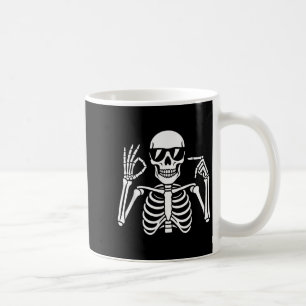 Caneca De Café 67 Esqueleto Divertido Seis Sete Geração Alpha Hal