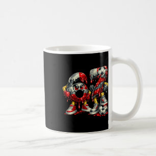 Caneca De Café 67 Futebol Seis Sete Futebol 6 7 Crianças Meninos