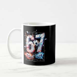 Caneca De Café 67 Futebol Seis Sete Futebol 6 7 Crianças Meninos 