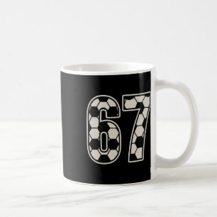 Caneca De Café 67 Futebol Six Seven 6 7 Meme 67 _1