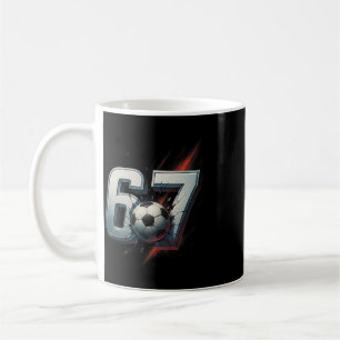Caneca De Café 67 Futebol Six Seven 6 7 Meme 67 _4