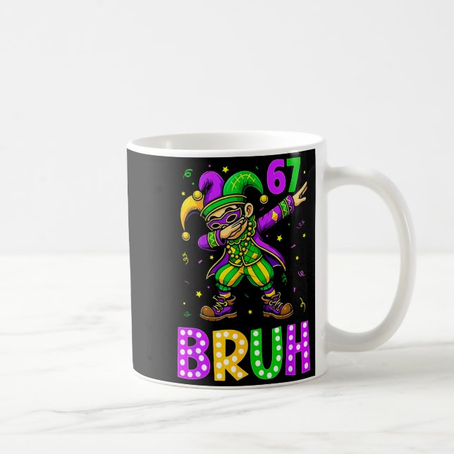 Caneca De Café 67 Irmão Rapazes do Carnaval Six Seven Terça-feira (Direita)