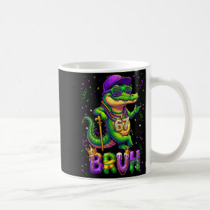 Caneca De Café 67 mardi gras alligator mardigator seis siete bruh