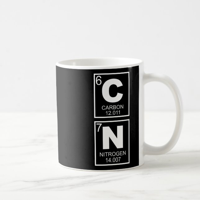 Caneca De Café 67 Meme 6-7 Seis Sete Professor Engraçado Ciência  (Direita)