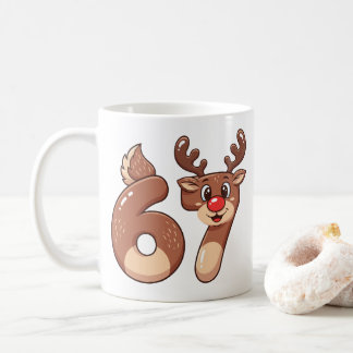 Caneca De Café 67 Meme Christmas Reindeer Mug