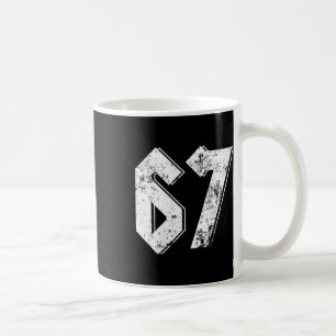 Caneca De Café 67 Meme Divertido Seis Sete Meme 6 7 