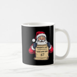 Caneca De Café 67 Meme Divertido Seis Sete Natal Para Homens Mulh