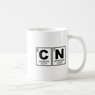 Caneca De Café 67 Meme Engraçado Professor de Ciência Tabela Peri