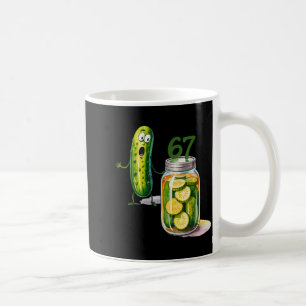 Caneca De Café 67 Meme Picles Surpresa Um Pote De Picles Fatiados