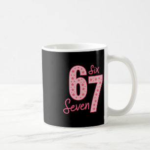 Caneca De Café 67 Meme Seis Sete 1