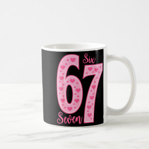 Caneca De Café 67 Meme Seis Sete Dias dos Namorados