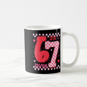 Caneca De Café 67 Meme Seis Sete Para Crianças Mulheres Homens Me