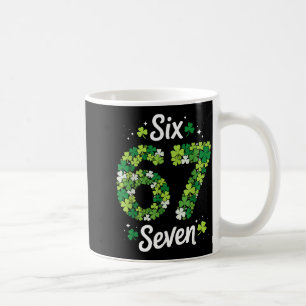 Caneca De Café 67 Meme Trevos Dia de São Patrício 6-7 Crianças Me