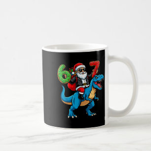 Caneca De Café 67 Natal 6 7 Meme Engraçado Papai Noel Seis Sete N