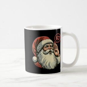 Caneca De Café 67 Natal Divertido Seis Sete Meme Brainrot Papai N