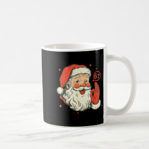 Caneca De Café 67 Natal Divertido Seis Sete Meme Brainrot Papai N