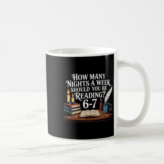 Caneca De Café 67 Nights Reading Meme For Bibliophiles Englieache (Direita)