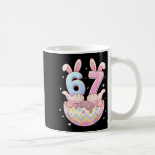 Caneca De Café 67 ovo de coelho para crianças menina menino mulhe