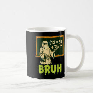 Caneca De Café 67 Professor Fantasma de Halloween Seis Sete Meme