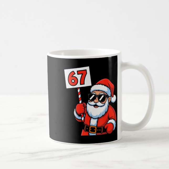 Caneca De Café 67 Santa Six Seven Christmas  (Direita)