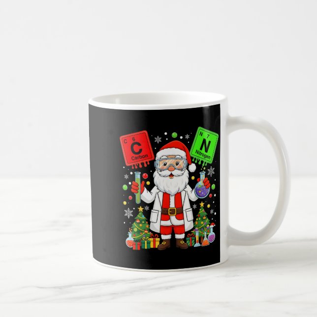 Caneca De Café 67 Science Teacher Chemistry 67 Periodic Table Chr (Direita)